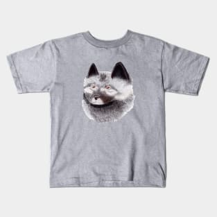 Keeshond dog Kids T-Shirt